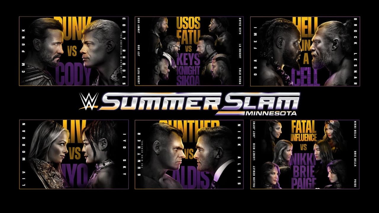 WWE SummerSlam 2026: Saturday Full Preview & Match Card